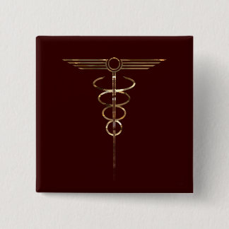 Art Deco Caduceus Knapp