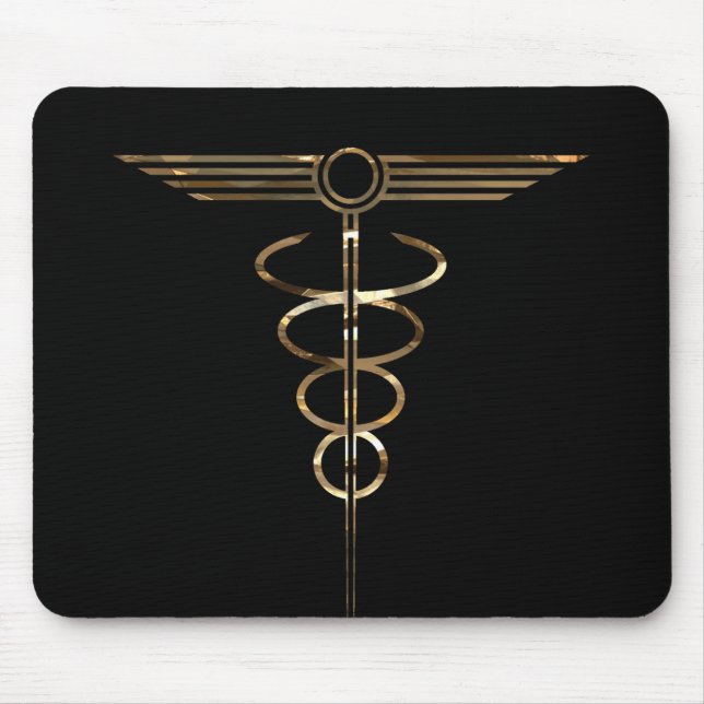 Art Deco Caduceus Musmatta (Framsidan)