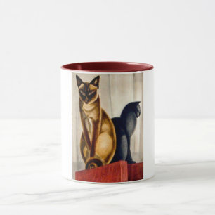 Art Deco Cats Mugg