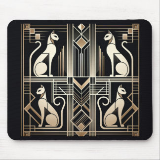 Art Deco Cats Musmatta
