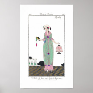 Art Deco Charles Martin Mode Plate Print Poster