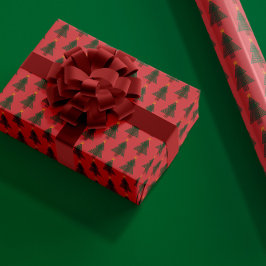 Art Deco Christmas Tree Presentpapper