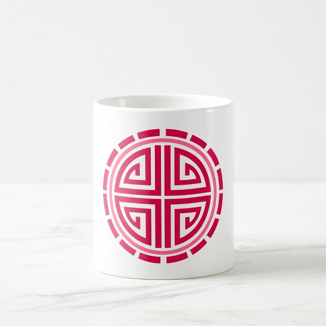 Art Deco-cirkel Kaffemugg (Skapare uppladdad)