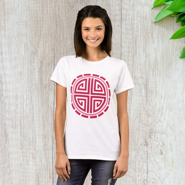 Art Deco-cirkel T Shirt (Skapare uppladdad)