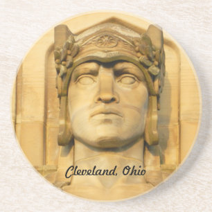Art Deco(Cleveland) Sandstone Underlägg
