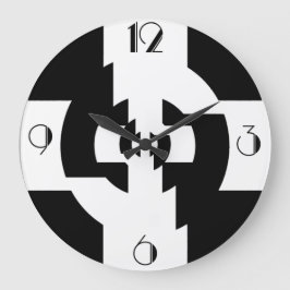 ART DECO CLOCK STOR KLOCKA