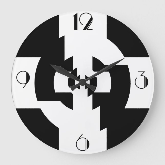 ART DECO CLOCK STOR KLOCKA (Framsida)