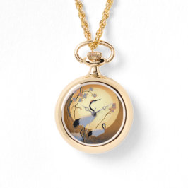 Art Deco Crane eWatch Ur Armbandsur