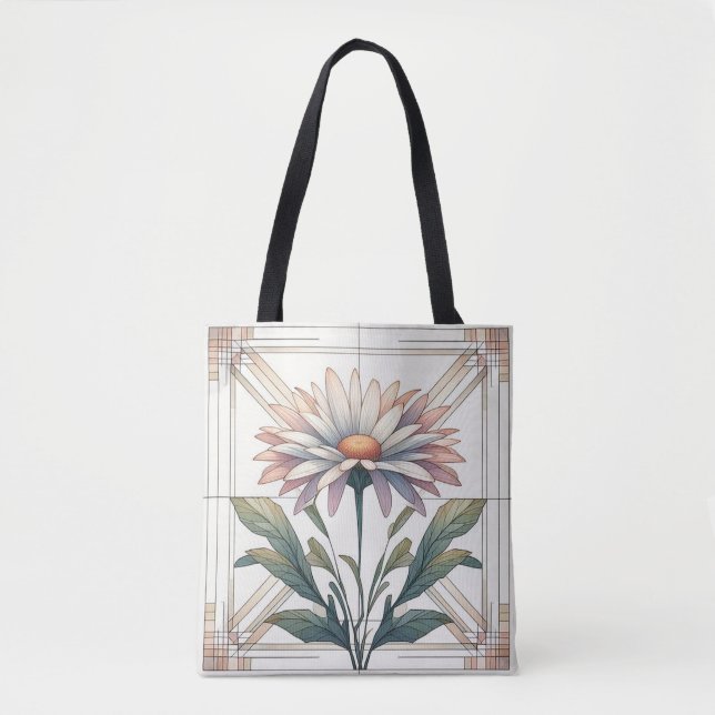 Art Deco-Daisy Tygkasse (Framsida)