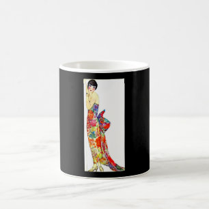Art Deco Dam i Gown Kaffemugg
