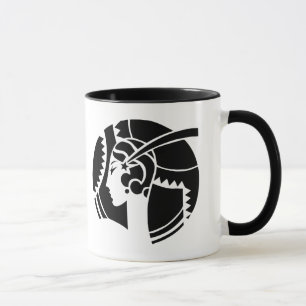 Art Deco Dam Mugg