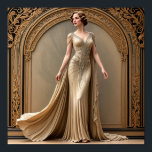 Art Deco Dam Poster<br><div class="desc">Art Deco Dam Poster</div>