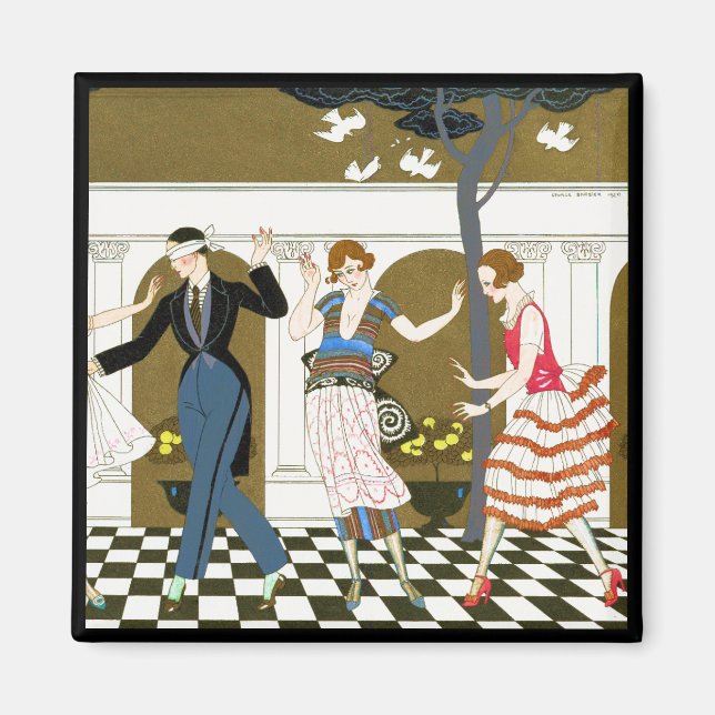 Art Deco Dance Magnet (Framsidan)