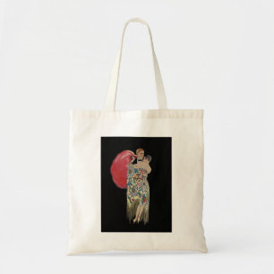 Art Deco Dancing, Vintage Kärlek och Romantik Tygkasse