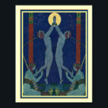 Art Deco "Danses de Jadis" av George Barbier Poster<br><div class="desc">Art Deco "Danses de Jadis" av George Barbier 11 x 14</div>