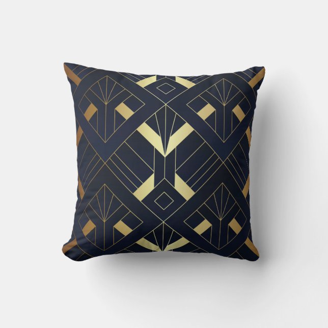 Art Deco Dekorativ kudde (Framsida)