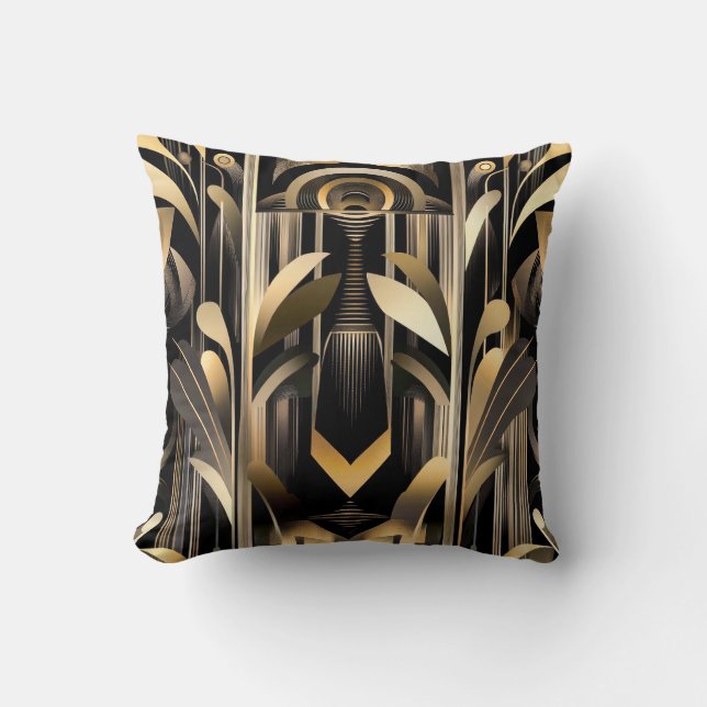 Art Deco Dekorativ kudde (Framsida)