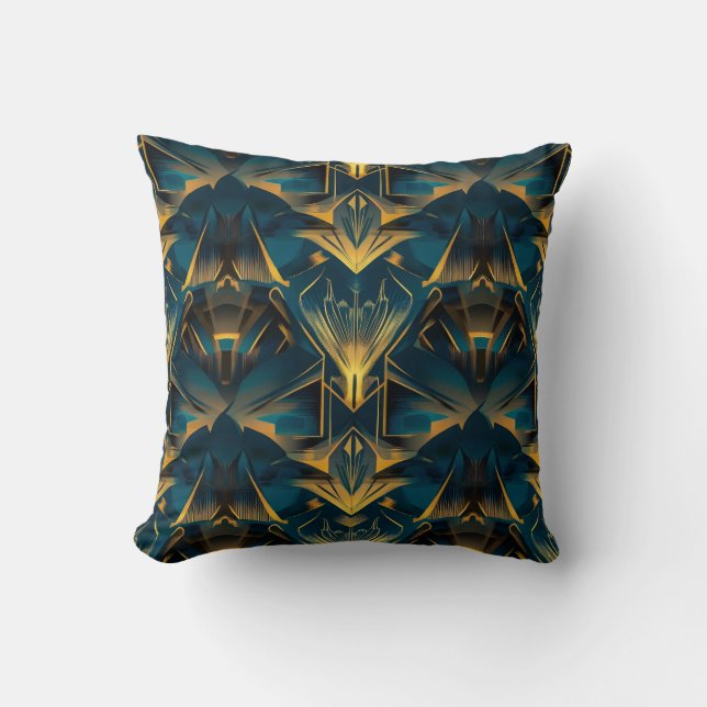 Art Deco Dekorativ kudde (Framsida)