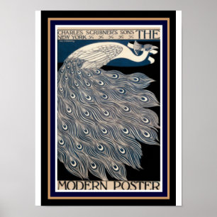 Art déco "den moderna affischen" 12 x 16 poster