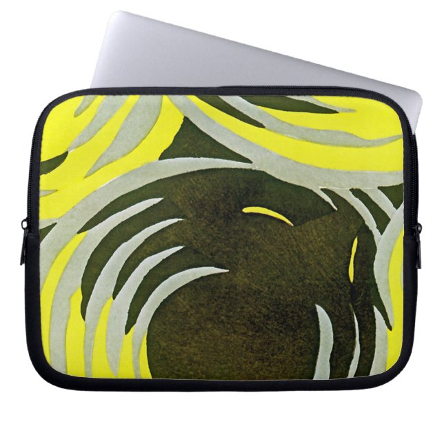 Art Deco Design #3 @ Emporio Moffa Laptop Sleeve (Framsidan)