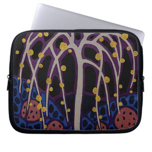 Art Deco Design #6 vid Sunshinedazzle Laptop Sleeve