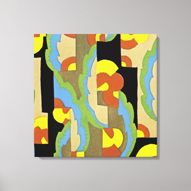 Art Deco Design #9 @ Emporio Moffa Canvastryck (Framsida)