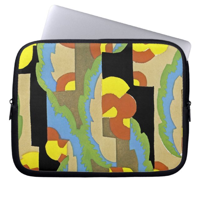 Art Deco Design #9 @ Emporio Moffa Laptop Fodral (Framsidan)