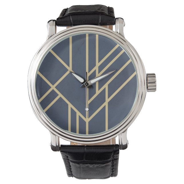Art Deco-design Armbandsur (Framsida)