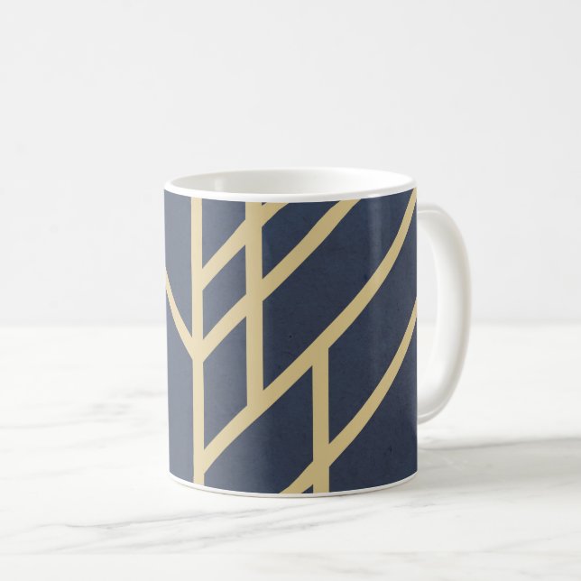 Art Deco-design Kaffemugg (Framsida höger)