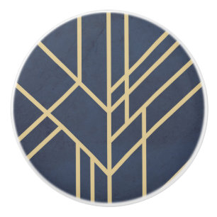Art Deco-design Knopp