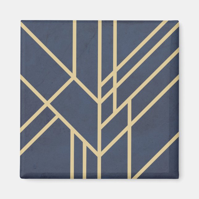 Art Deco-design Magnet (Framsidan)