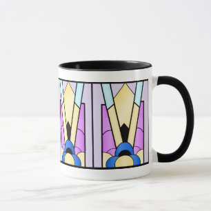Art Deco-design Mugg