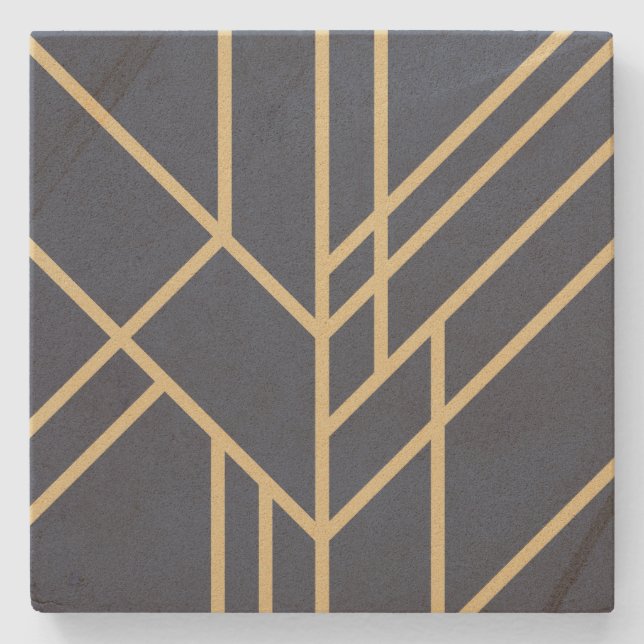 Art Deco-design Stenunderlägg (Framsidan)