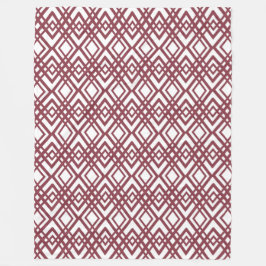 Art Deco Diamonds Fleecefilt