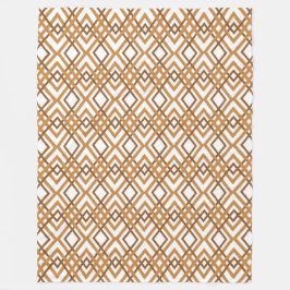 Art Deco Diamonds Fleecefilt