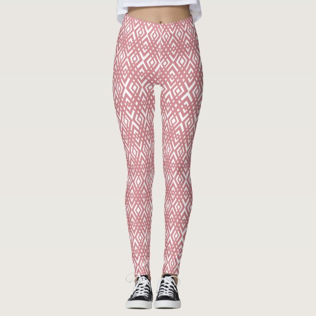 Art Deco Diamonds Leggings (Framsida)