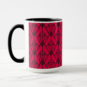 Art Deco Diamonds Mugg