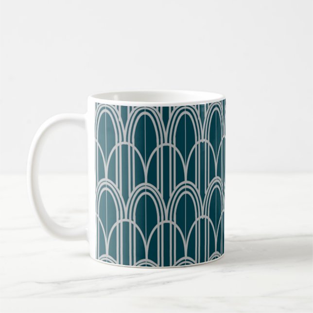 Art Deco Domes Kaffemugg (Vänster)
