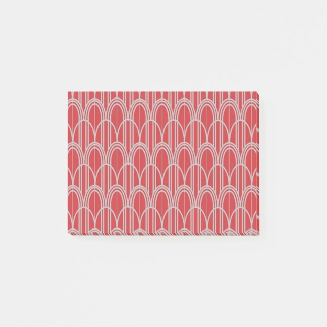 Art Deco Domes Post-it Block (Framsida)