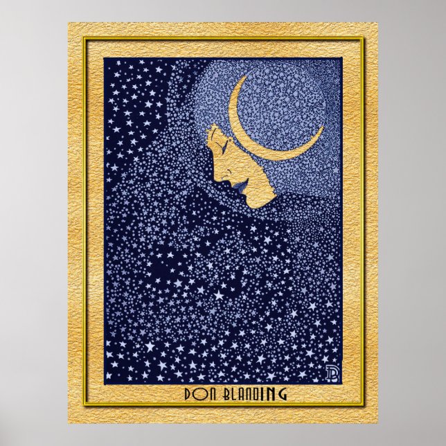 Art Deco Don BlandArt Poster (Framsidan)