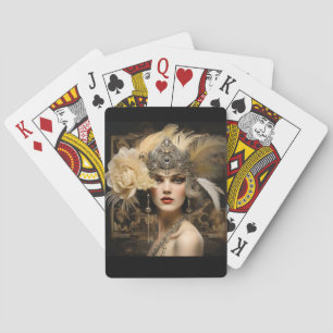 Art Deco Drottning Casinokort