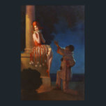 Art Deco Edward Egglestons Frieri Poster<br><div class="desc">Minneshögtiden för Edward Egglestons klassiska målning,  "Frieri" med denna pulserande poster. Perfekt till ditt hem,  kontor eller som gåva. Poster Skriv ut eller Hämta direkt.</div>