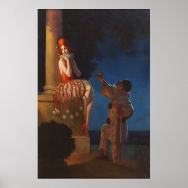 Art Deco Edward Egglestons Frieri Poster (Framsidan)