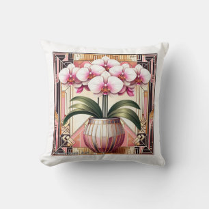 Art Deco Elegance Orchid Kudde