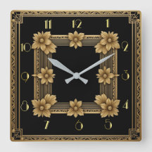 Art Deco elegant guld