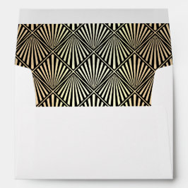 Art Deco Elegant Return Address