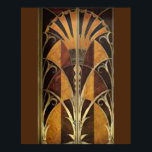 ART DECO ENNELPANEL POSTER<br><div class="desc">ART DECO ENPANEL (DEN HÄR PANELEN ÄR 50-TUMS OCH KAN TRIMMED FÖR ATT ANPASSA DIN RYMME ELLER TRIM OCH DUBBLA/TRIPLE ETC. PANELERNA SOM KOMBINERAR EN MALL AV PARQUET EFFECT WALL RYGE.)</div>