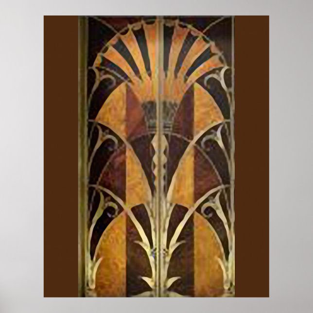 ART DECO ENNELPANEL POSTER (Framsidan)