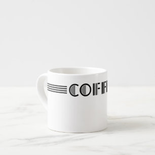Art Deco Espressomugg