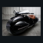 Art Deco Excelsior Henderson Poster<br><div class="desc">Art Deco Excelsior Henderson Motorcykel</div>
